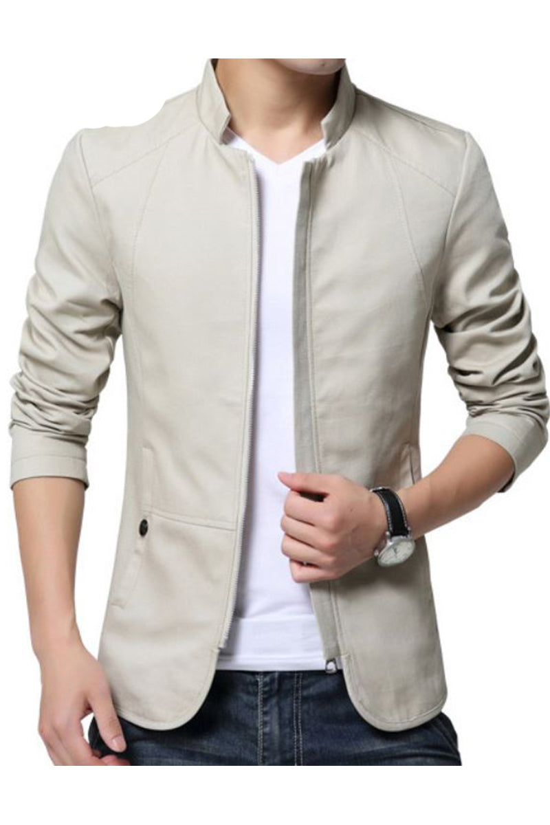 Chaqueta Casual Sólida Estilo Coreano