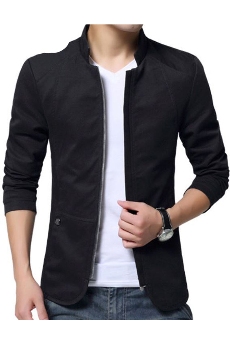 Chaqueta Casual S lida Estilo Coreano Marcus Estilo